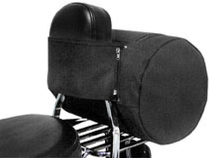 New t-bags convertible top roll nylon tail bag, black,