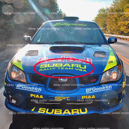 Subaru wrx sti hood decal sticker