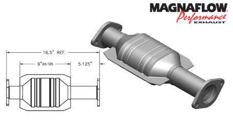 Magnaflow catalytic converter 93180 dodge,mitsubishi stealth,3000gt