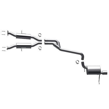 2011-2012 jeep grand cherokee 3.6l magnaflow 2.5" cat-back exhaust w/ tip 16991