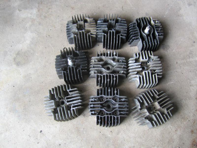 Puch moped lot of cylinder heads cool!