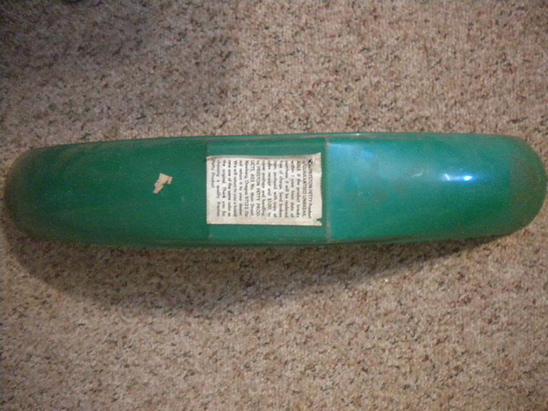 Nos preston petty rear fender green ahrma baja