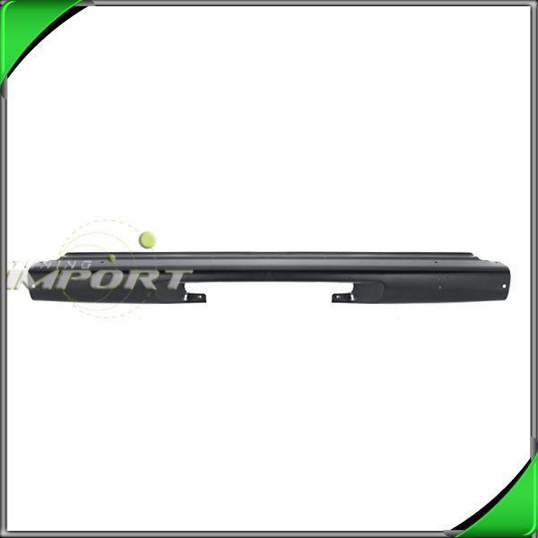 94-97 honda passport isuzu rodeo steel primed black front bumper impact face bar