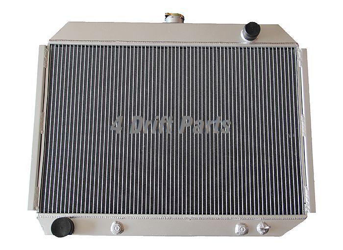 3 rows/ core 62mm aluminum radiator 1968 69 70 71 72 1973 dodge charger radiator