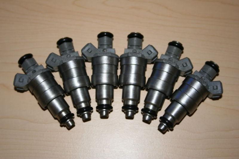 Oem fuel injectors 1997-1998 jeep tj sahara 4.0l set of 6 *asnu reconditioned*