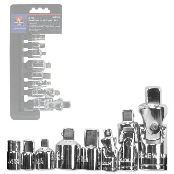 Neiko 8-piece adaptor and u-joint set