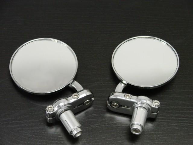 Chrome bar end mirrors for honda cbr 250 600 f3 f4i 900 929 954 1000 rr vtx 1300