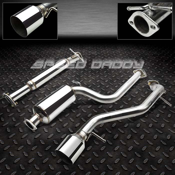 4.5"muffler tip catback/cat back exhaust 00-04 ford focus 2.0/2.3l zx3/zx5 zetec