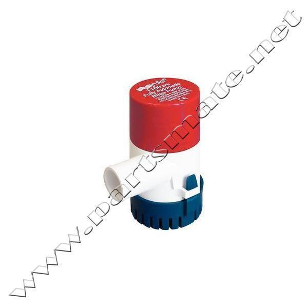 Rule 27s round automatic bilge pump 1100 gph 12v