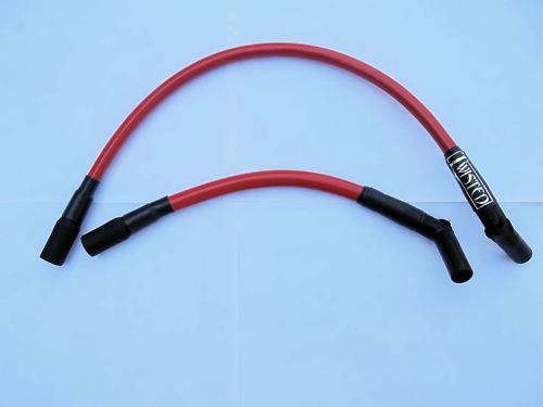 Twisted 12mm spark plug wires harley sportster nightster low iron xl 2004-2011