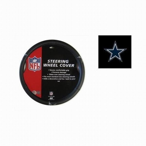 Dallas cowboys nfl football universal car truck suv steering wheel cover new