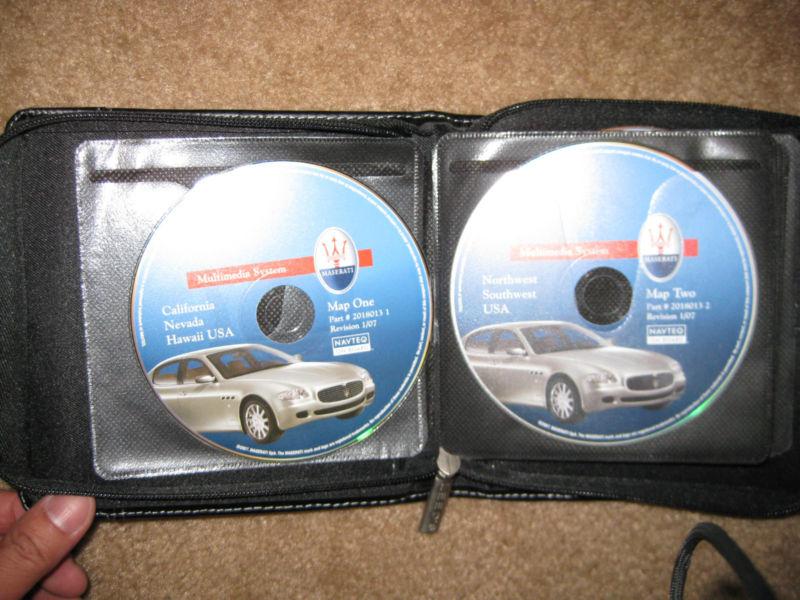 Maserati quattroporte navigation software factory oem qp no disc 7