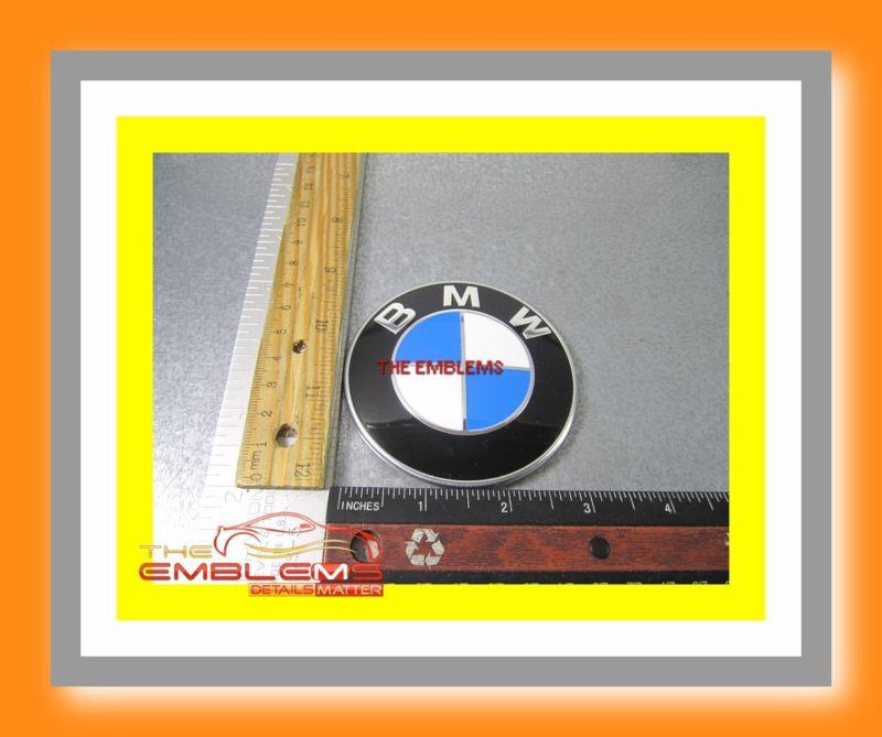 Genuine 11 12 bmw 320i 328i 335i sedan front hood emblem badge oem 51767288752