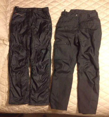 Womens firstgear ht overpant  motorcycle pants waterproof size 10 fits like a 6