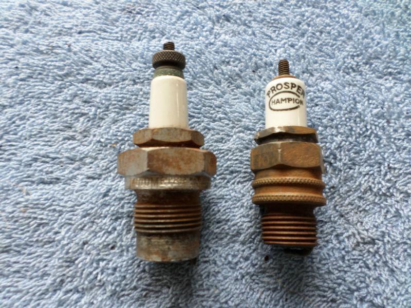 Vintage pat. 1925 motometer prosper champion spark plugs take apart