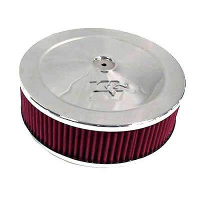 K&n air cleaner 9" dia round red cotton gauze element 60-1120