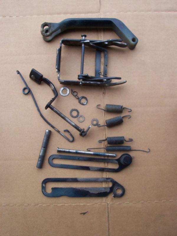 Evinrude johnson 15hp outboard motor tilt and carry handle parts