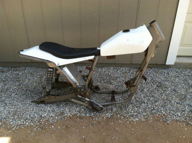  trackmaster champion motorcycle frame yamaha cafe racer tank and seat