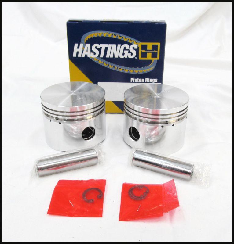 Norton 850 commando +.060" pistons w/ hastings rings pn# 06-3838