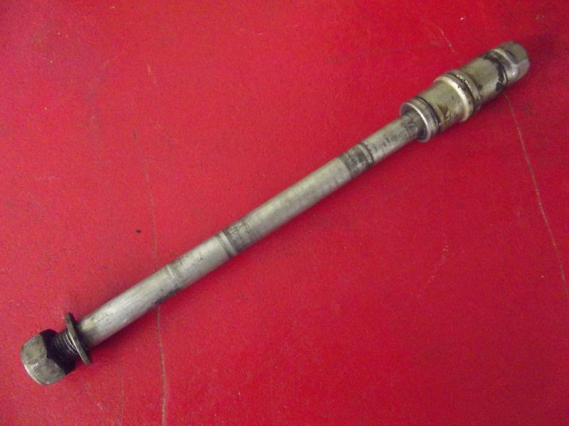 Yamaha yz80 yz 80 front axle bolt shaft 1994 1995 1996 1997 1998 1999 2000 2001