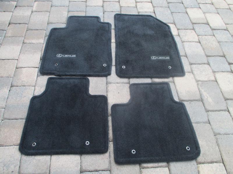  lexus floor mats 208 to 212 models excellent condition  oem dark grey free ship