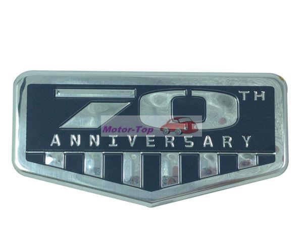 70th anniversary rear trunk badge emblem sticker for jeep compass cherokee