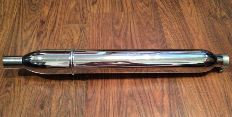 Nos silentium muffler for wards (benelli) mojave 40mm high pipe scrambler   