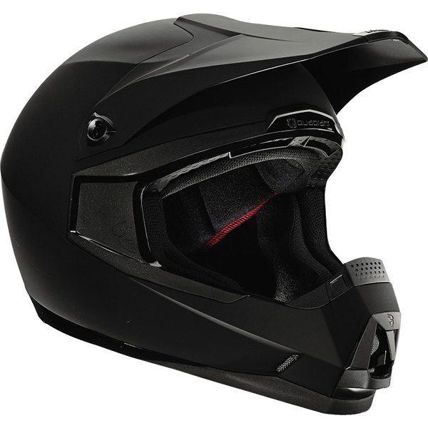 Matte black s thor quadrant helmet