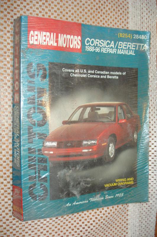 1988-1996 chevy corsica baretta chiltons shop manual service book 95 94 91 90 89