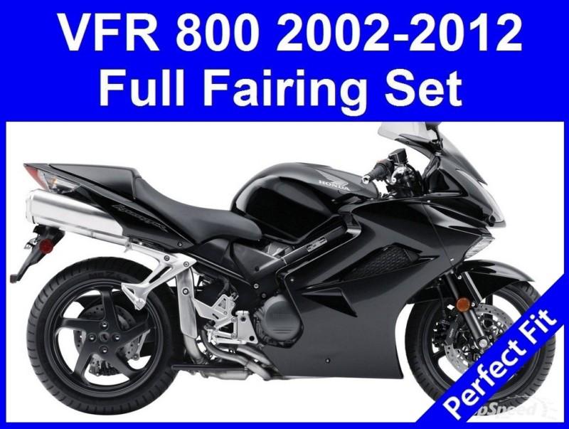 Fit honda vfr 800 02 03 04 05 06 07 08 09 00 11 12 2002-2012 fairing kit #07 f