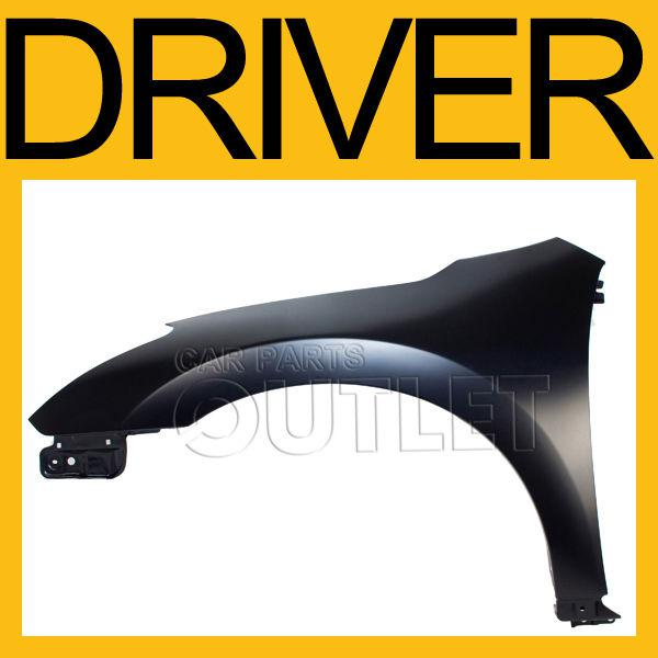 2008-2012 nissan altima 2dr coupe driver left fender primered black steel new lh