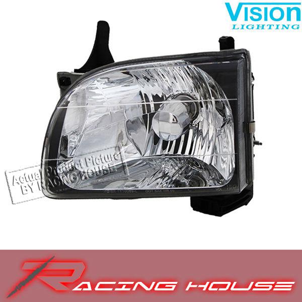 L/h headlight driver side lamp kit unit replacement 2001-2004 toyota tacoma