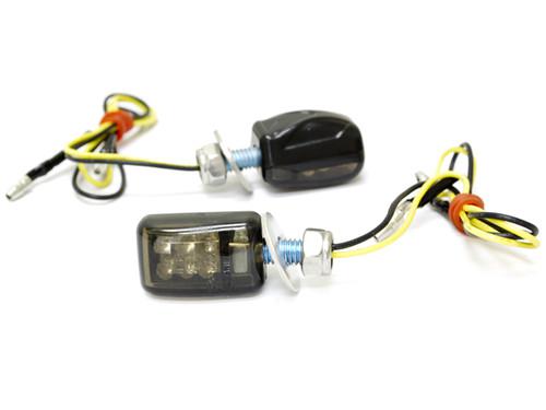 Mini led turn signal lights for ktm super enduro supermoto cross country