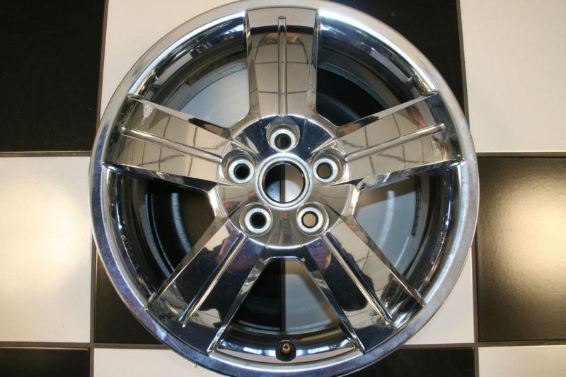 Chevrolet hhr 17" factory oem 2009-2011 chrome clad wheel / rim 5428 #3 (single)