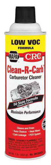 Crc chemicals crc 091345 - carburetor & choke cleaner, 16 oz