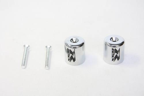 Hand bar ends fit suzuki gsx-r 600 750 gsxr600 gsxr750 gsxr1000 gsxr1100 chrome