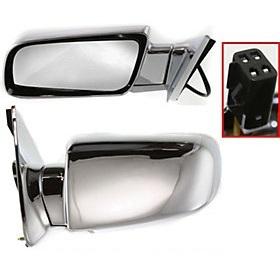 Power side view door mirror assembly pair set driver+passenger left+right