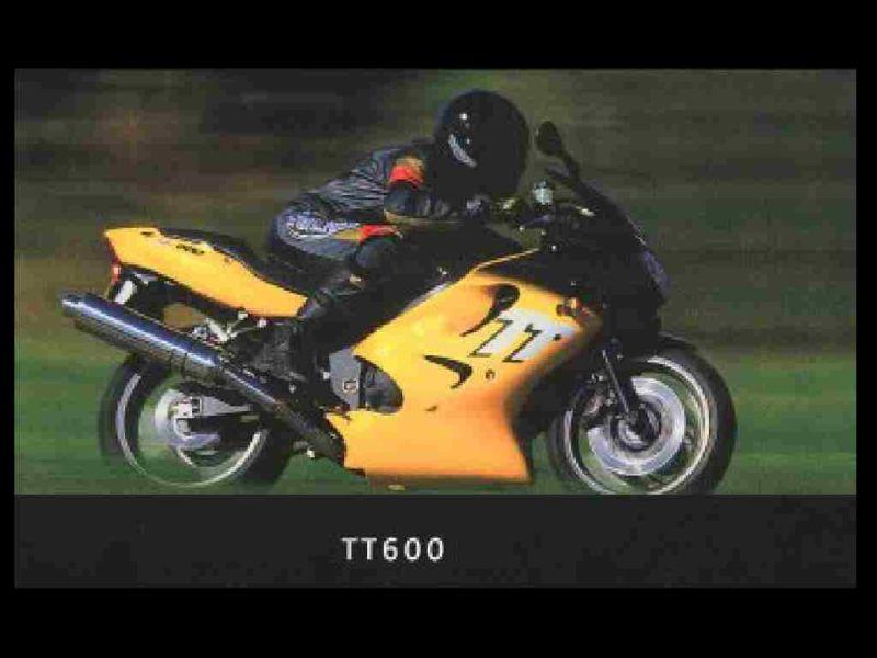 Triumph speed four tt600 4 workshop manual for tt 600 motorcycle repair