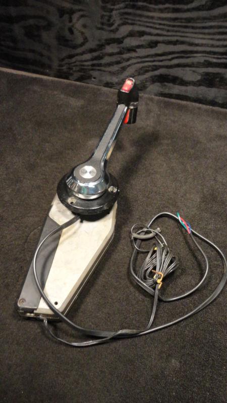 Used johnson/evinrude remote control box starboard side mount outboard motor 