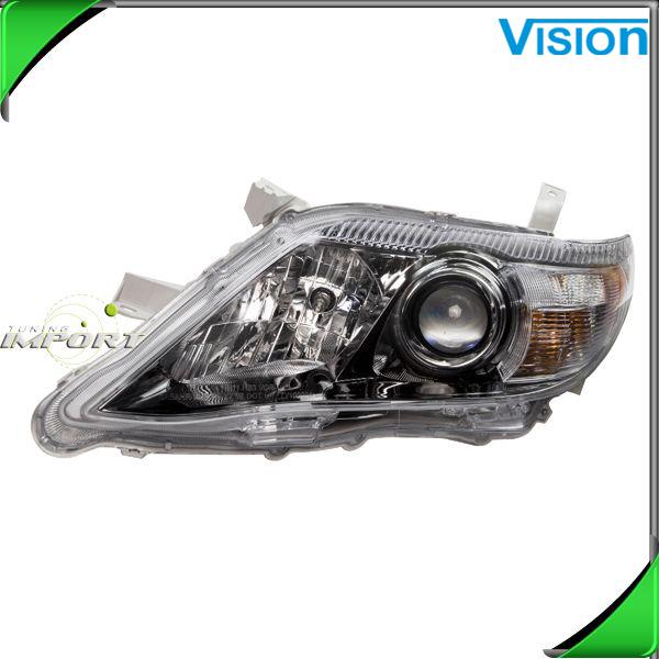 Driver side headlamp projector low beam to2502193 usa built 2010 camry se left