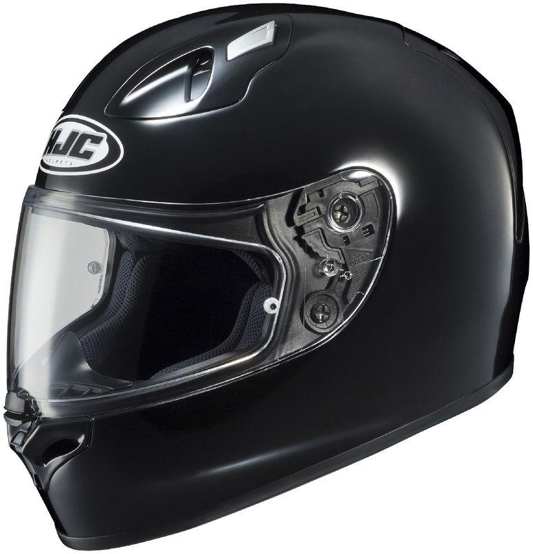 Hjc fg-17 black small s sm sml motorcycle helmet