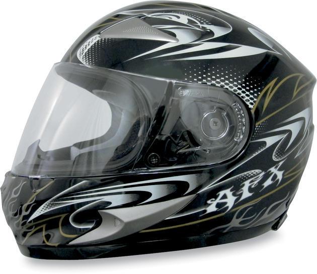 Afx fx-90 w-dare motorcycle helmet black 2xl/xx-large