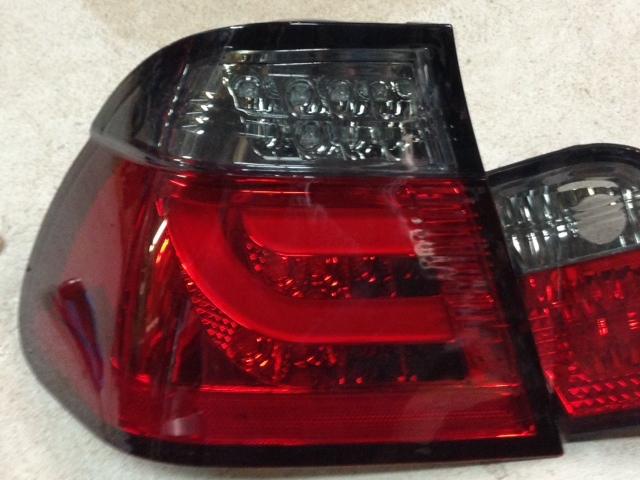 Bmw e46 led taillights with led tubes