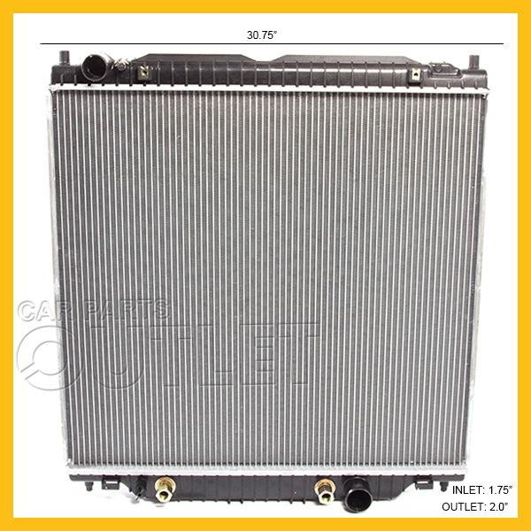 03-05 ford excursion radiator 6.0 v8 diesel auto fo3010248 f-super duty new 2741