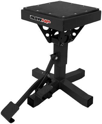 New msr pro-lift motocross/dirtbike stand aluminum, black, 9.5" to 14.5" tall