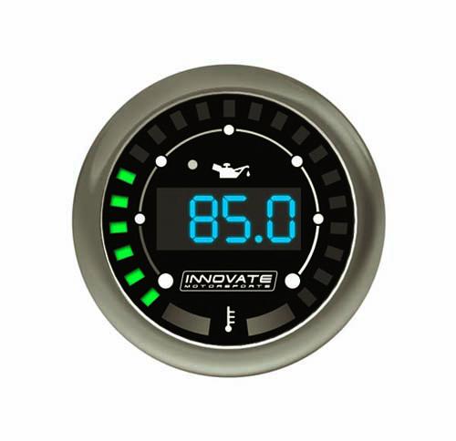 Innovate motorsports digital dual-function oil pressure & oil temperature (3852)