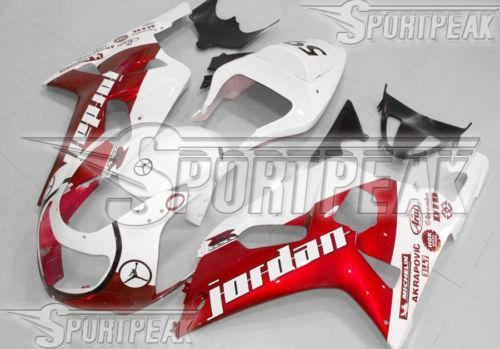 Fit suzuki gsx-r 600 / 750 01 02 03 2001 2002 2003 fairing abs body kit f13b42