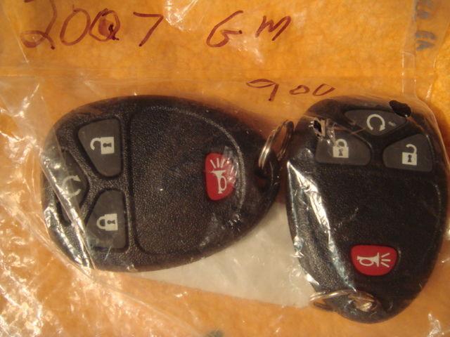 Unlocker remote fob w/start (2) gm new 2007-10 silverado gmc 4x4  z71 off road