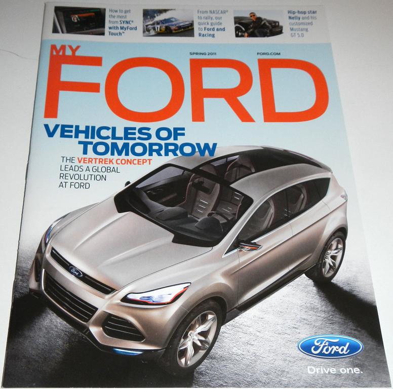 Spring 2011 my ford brochure magazine ft vertrek concept