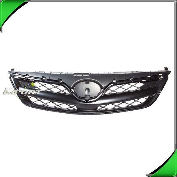 Primered black front grille body 11-12 canada built corolla to1200340 new frame